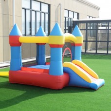 Goplus Inflatable Mighty Bounce House Jumper Castle Moonwalk Without Blower   569747950